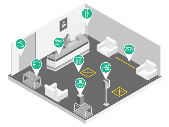 Interior rendering of Baptist Hospital